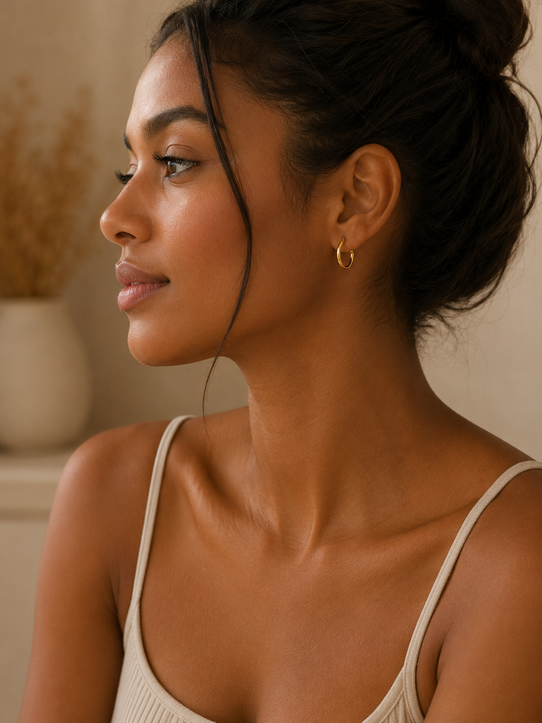 HERENCIA Petite Hoops